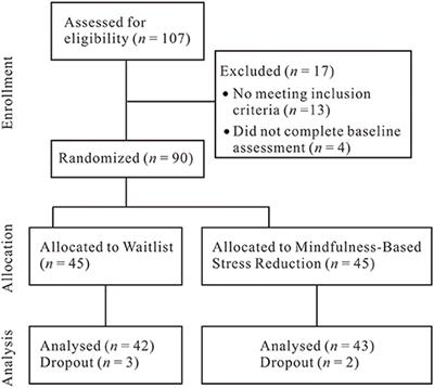 The Effects of Mindfulness-Based Stress Reduction on Negative Self-Representations in Social Anxiety Disorder—A Randomized Wait-List Controlled Trial